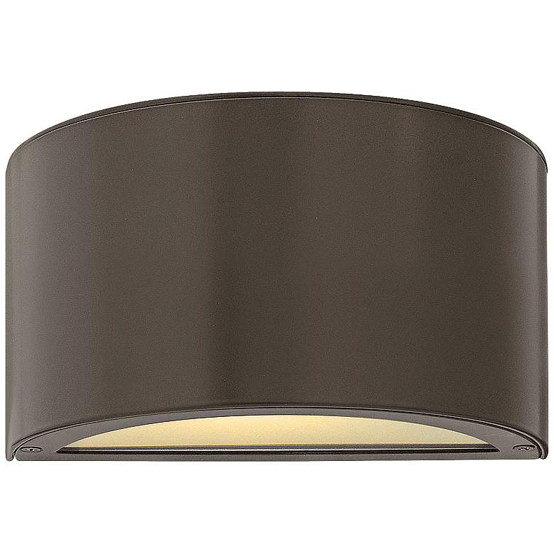 Image 1 Hinkley Luna 5" High Bronze LED Outdoor Wall Light