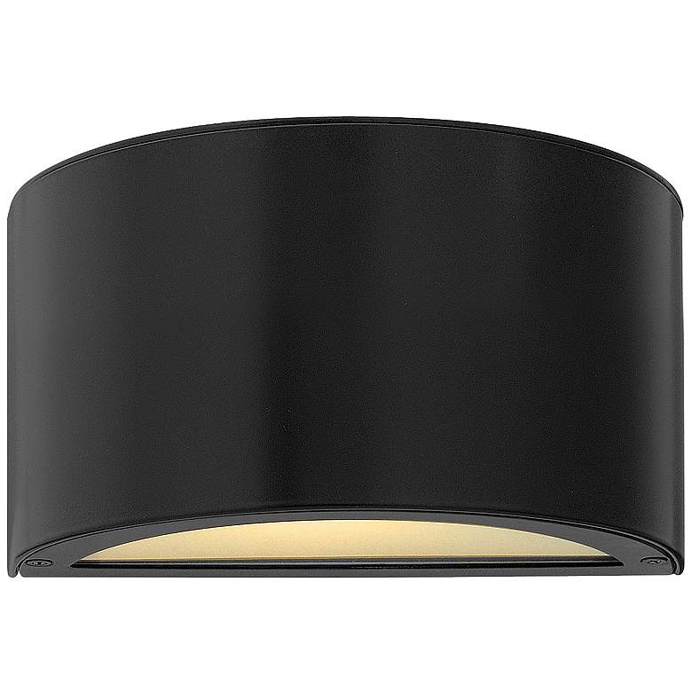 Image 3 Hinkley Luna 5" High Satin Black LED Outdoor Wall Light more views