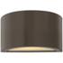 Hinkley Luna 9" Wide 2-LED Modern Bronze Up-Down Outdoor Wall Light
