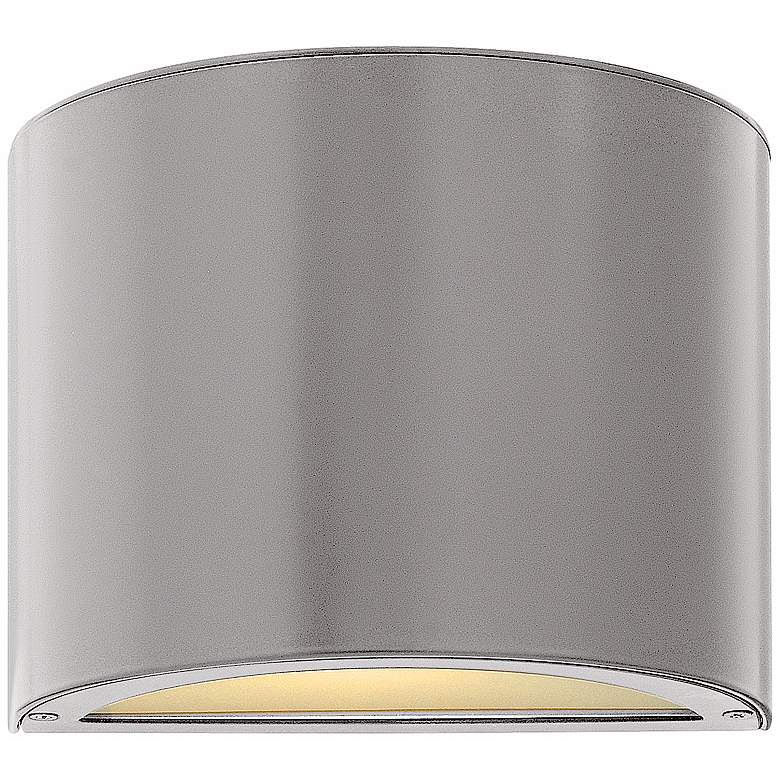 Image 1 Hinkley Luna Down 9 inch Wide Titanium Outdoor Wall Light