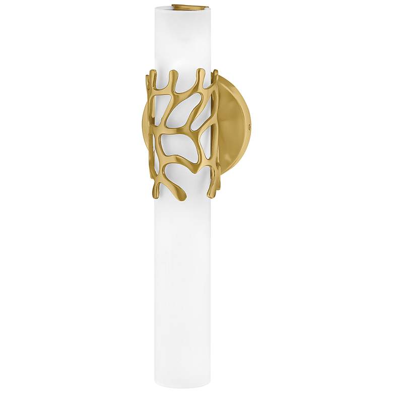 Image 6 Hinkley Lyra 16" High LED Coastal Modern Gold Wall Sconce more views