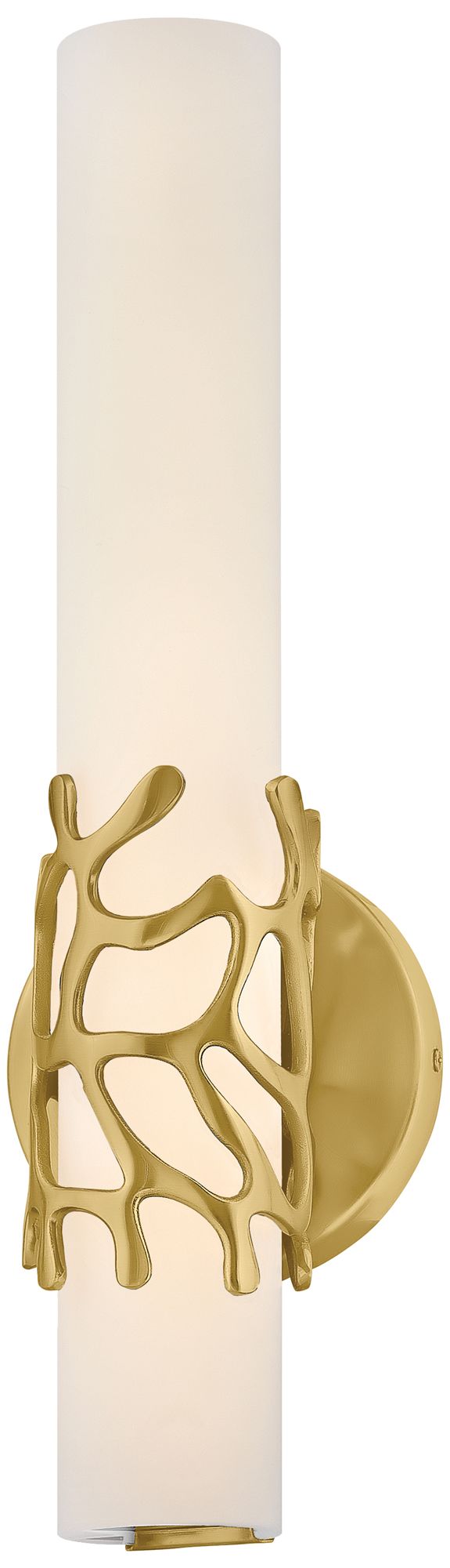 Hinkley Lyra 16" High LED Coastal Modern Gold Wall Sconce