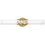 1_Hinkley Lyra 22 1/2" Wide Lacquered Brass LED Bath Light