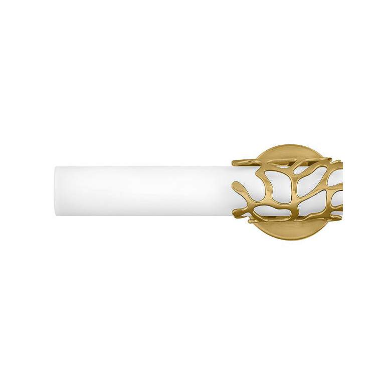 Image 2 Hinkley Lyra 22 1/2" Wide Lacquered Brass LED Bath Light more views