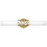 2_Hinkley Lyra 22 1/2" Wide Lacquered Brass LED Bath Light more views