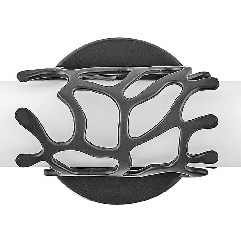 Image 3 Hinkley Lyra 31 1/4" Wide Black LED Vanity Bath Light more views