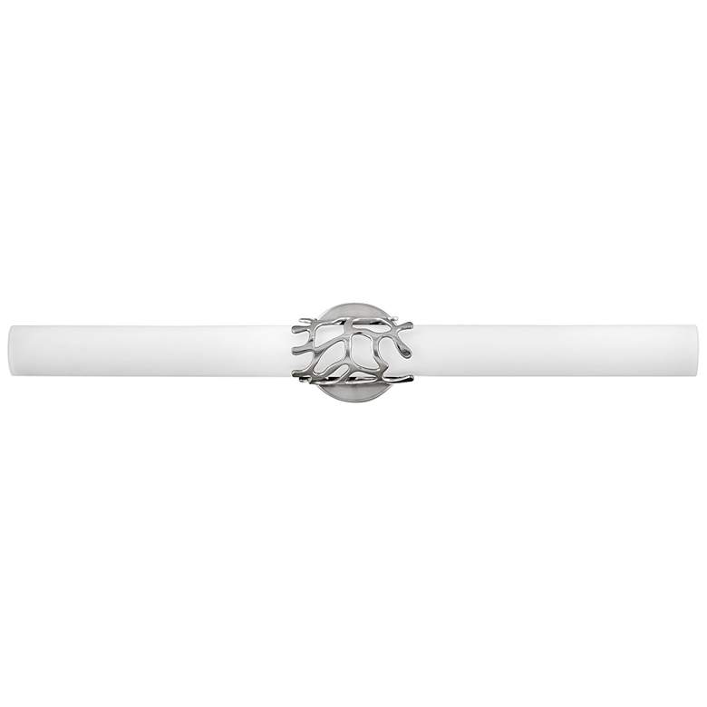 Image 1 Hinkley Lyra 31 1/4"W Brushed Nickel LED Vanity Bath Light