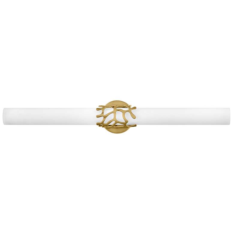 Image 1 Hinkley Lyra 31 3/4" Wide Linear Modern Brass Bath Light
