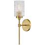 1_Hinkley Mabel 18 1/4" High Lacquered Brass Wall Sconce