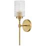 2_Hinkley Mabel 18 1/4" High Lacquered Brass Wall Sconce more views