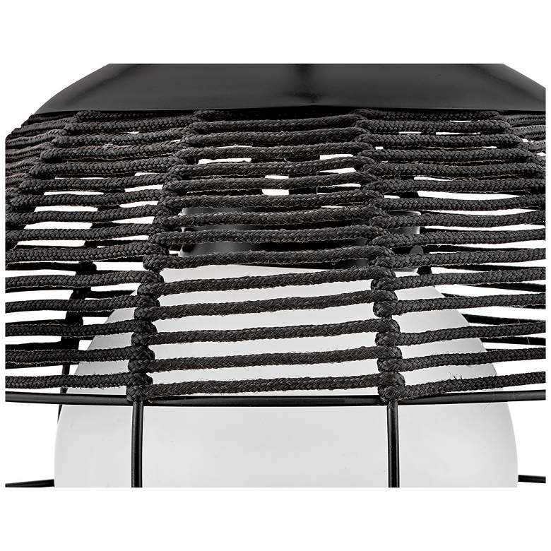 Image 7 Hinkley Maddox 14" Wide Black Modern Outdoor Rated Orb Pendant more views