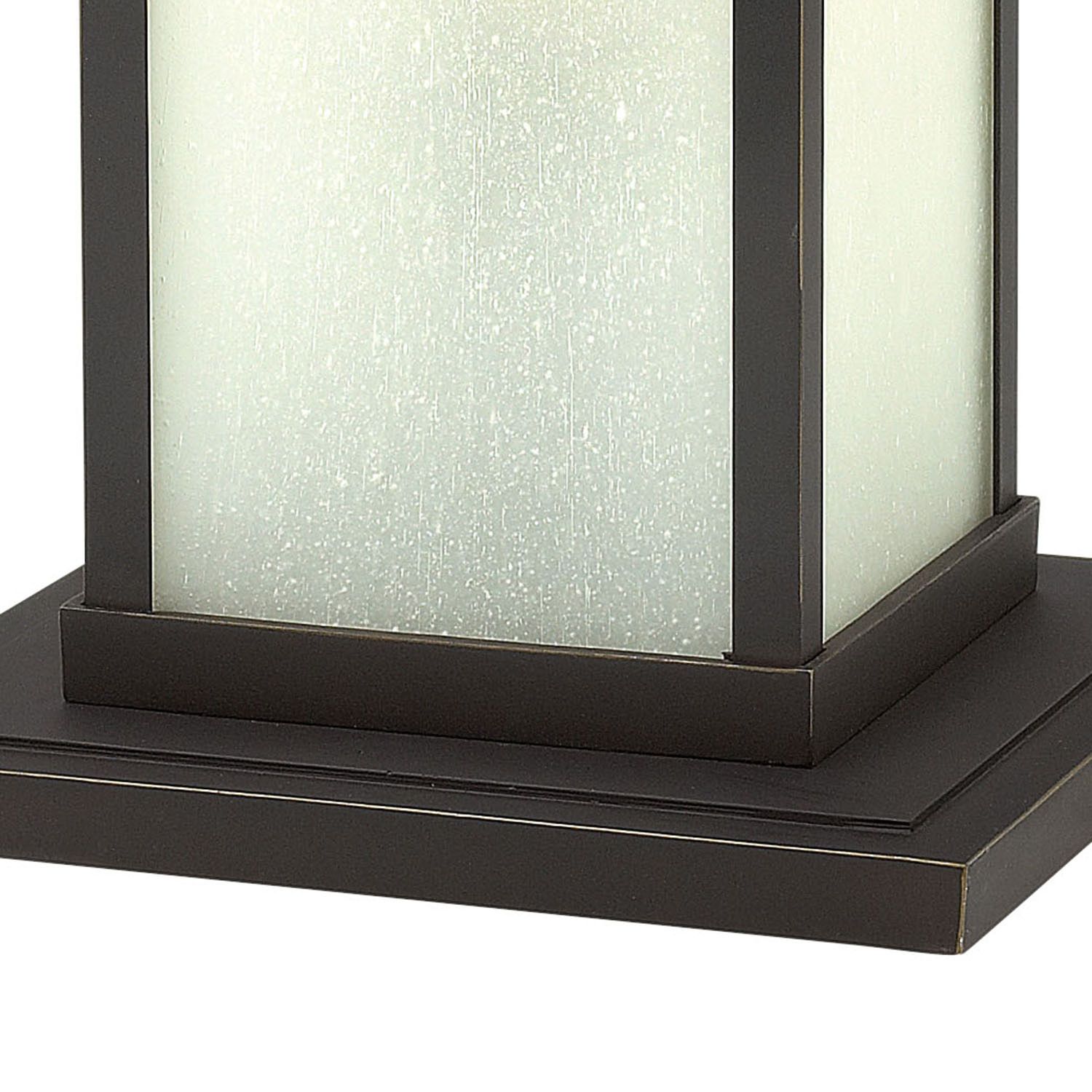 Image 5 Hinkley Manhattan 18 1/2" High Etched Glass Pier Mount Light more views