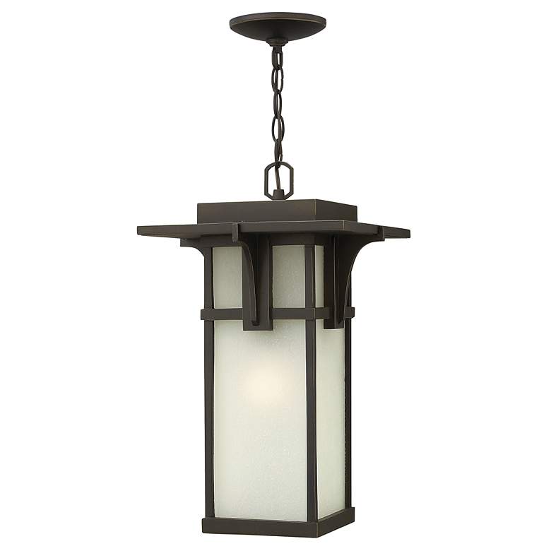 Image 2 Hinkley Manhattan 19 1/4" High Bronze Outdoor Hanging Light more views
