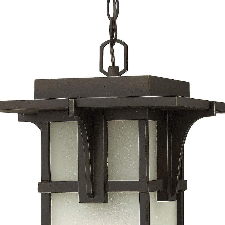 Image 3 Hinkley Manhattan 19 1/4" High Bronze Outdoor Hanging Light more views