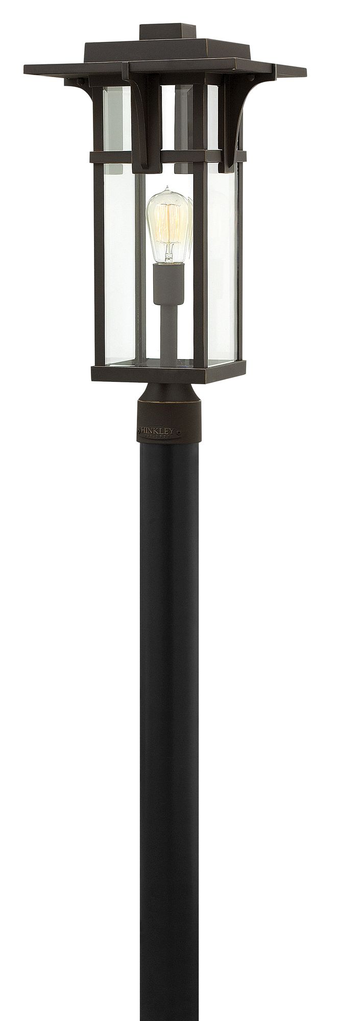 Image 2 Hinkley Manhattan 21 1/2" High Bronze Outdoor Post Light more views