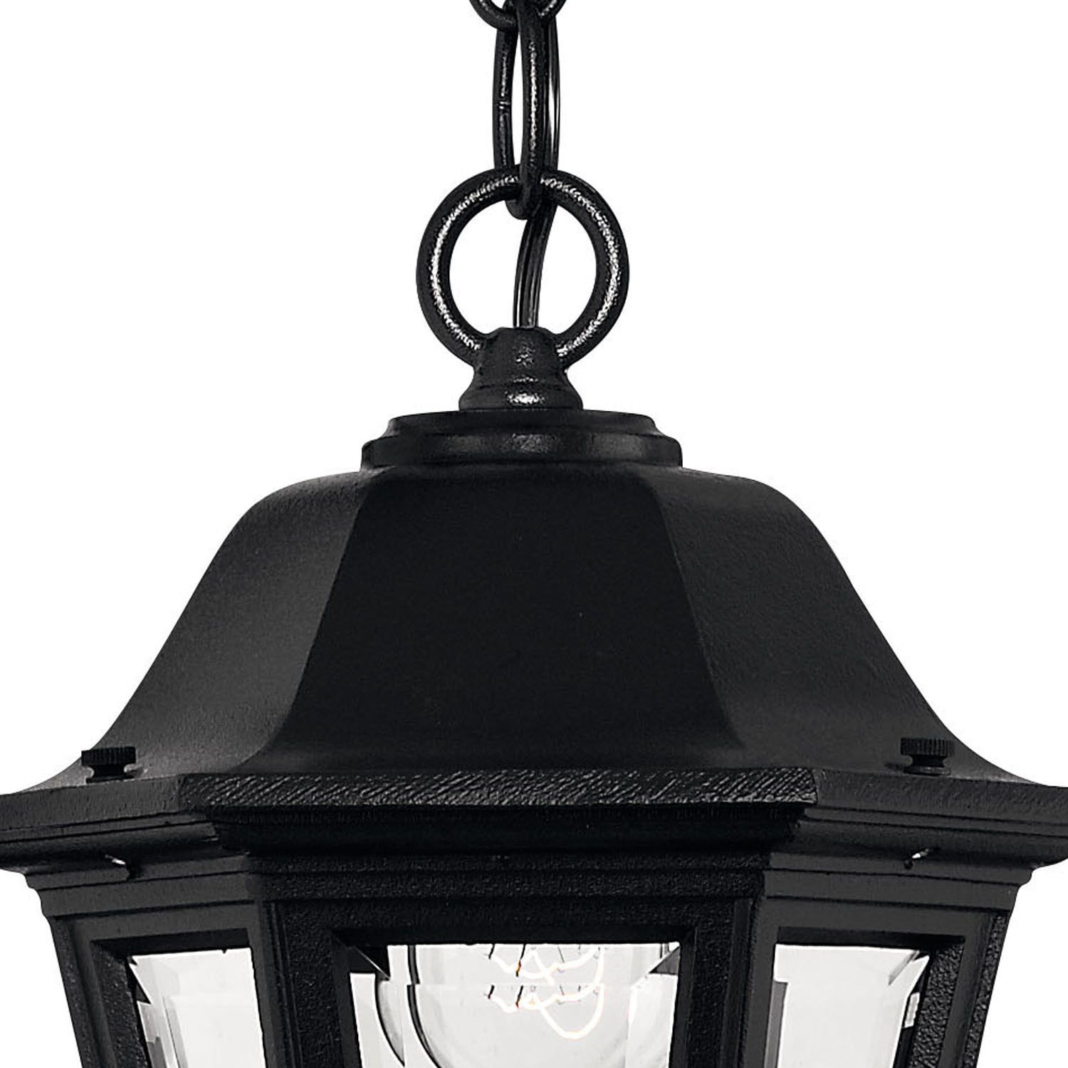 Image 3 Hinkley Manor 15" High Black Outdoor Hanging Light more views