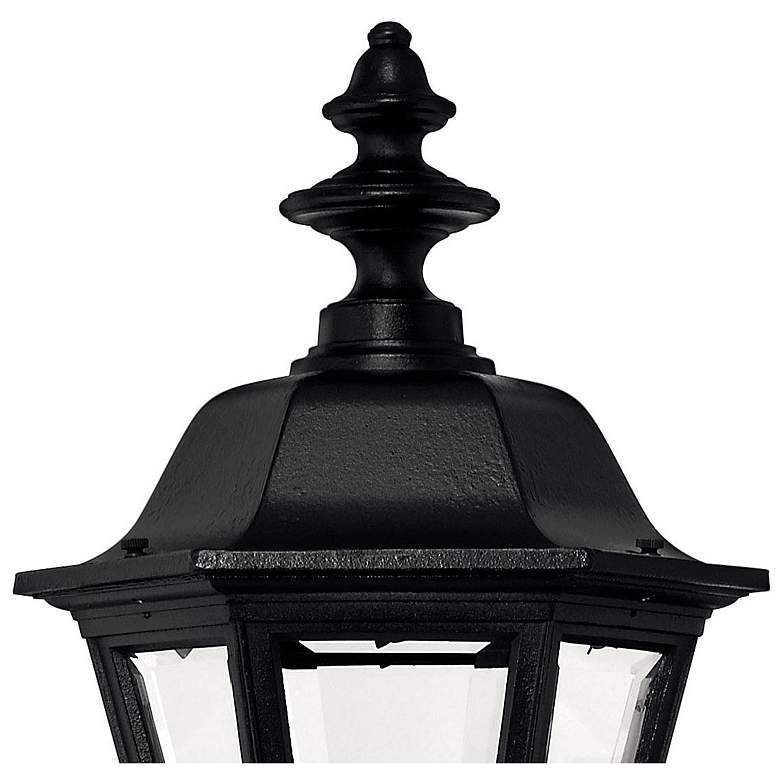 Image 5 Hinkley Manor House 22 3/4" High Black Outdoor Wall Light more views