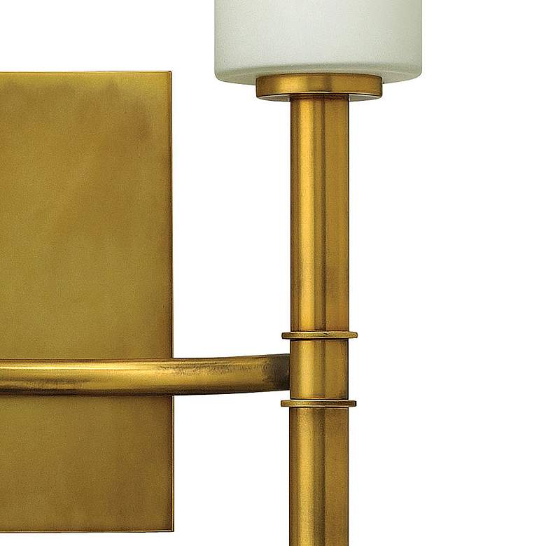 Image 3 Hinkley Margeaux 18" High 2-Light Vintage Brass Wall Sconce more views