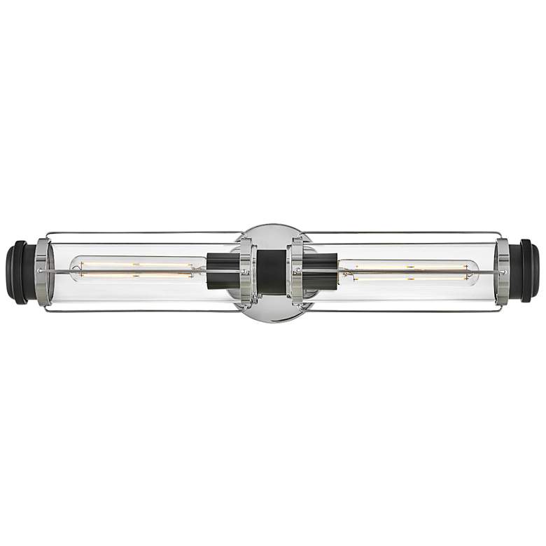 Image 3 Hinkley Masthead 24 inchW Chrome 2-Light Vanity Bath Light