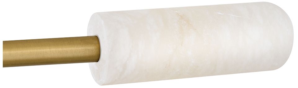 Thumbnail4 of Hinkley Maude 32 1/4"W Lacquered Brass 2-Light Chandelier more views