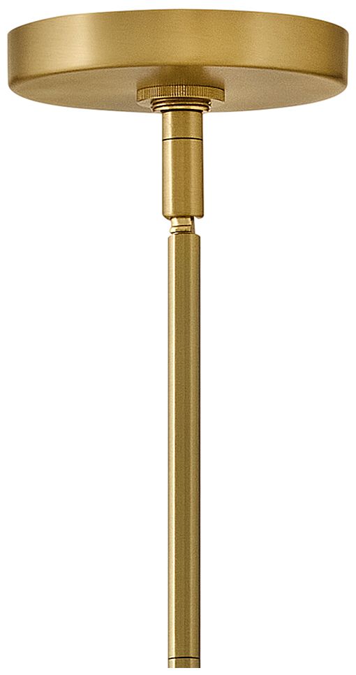 Hinkley Maude 32 1/4"W Lacquered Brass 2-Light Chandelier