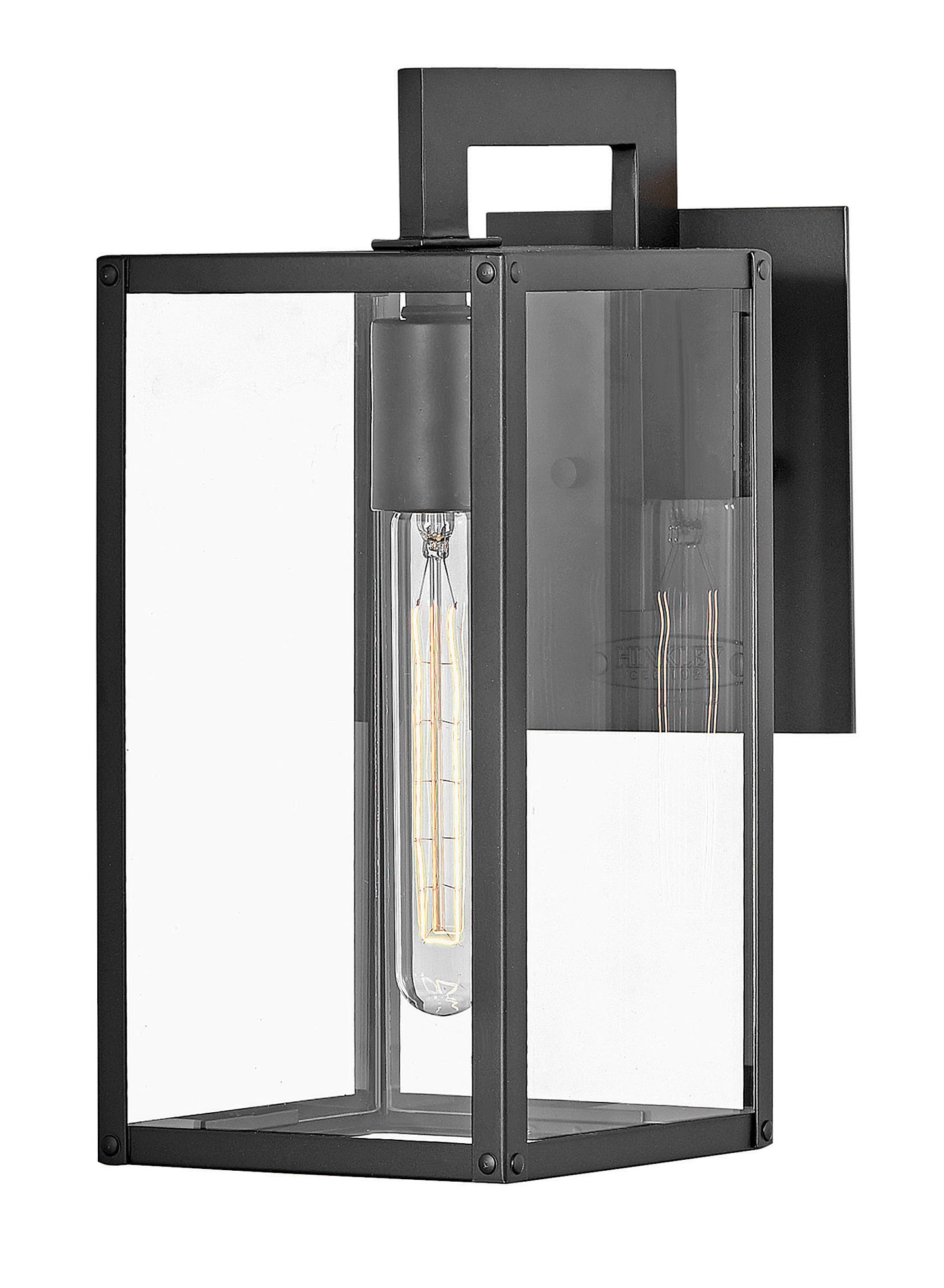 Image 2 Hinkley Max 13 1/4" High Black Outdoor Wall Light more views