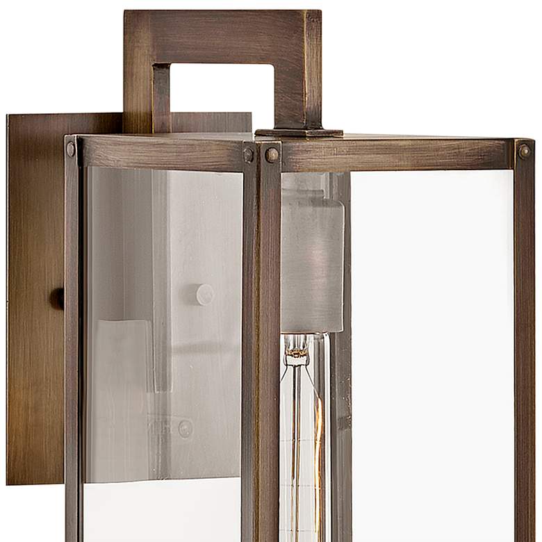 Image 3 Hinkley Max 13 1/4"H Burnished Bronze Outdoor Wall Light more views