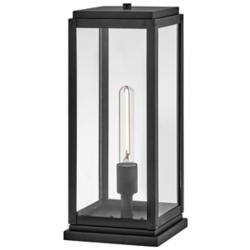 Hinkley Max 17" High Black Rectangular LED Pier Mount Light