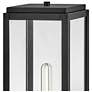 3_Hinkley Max 17" High Black Rectangular LED Pier Mount Light more views