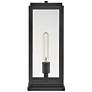 7_Hinkley Max 17" High Black Rectangular LED Pier Mount Light more views