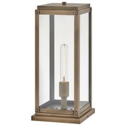 Hinkley Max 17" High Burnished Bronze LED Pier Mount Lantern