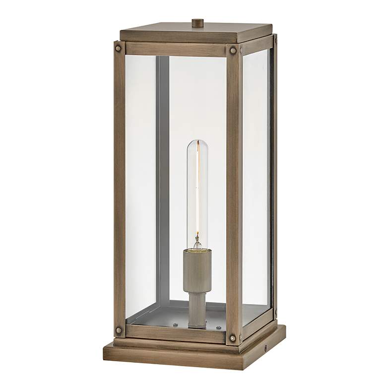 Image 5 Hinkley Max 17" High Burnished Bronze LED Pier Mount Lantern more views