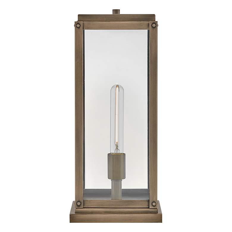 Image 7 Hinkley Max 17" High Burnished Bronze LED Pier Mount Lantern more views
