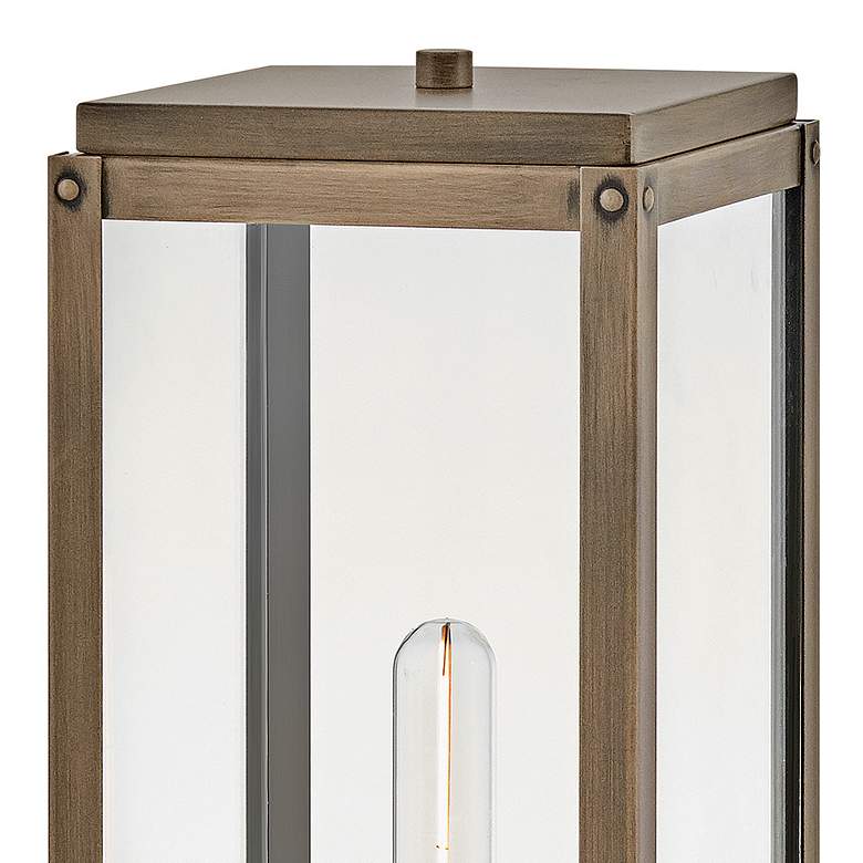 Image 3 Hinkley Max 17" High Burnished Bronze Outdoor Pier Light more views