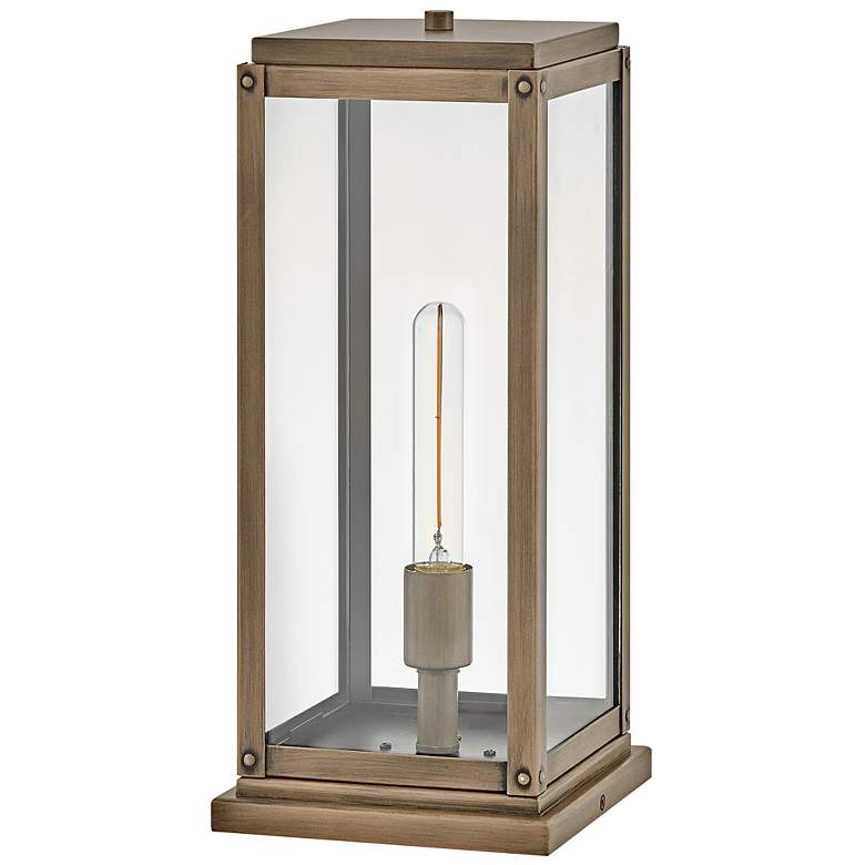 Image 7 Hinkley Max 17" High Burnished Bronze Outdoor Pier Light more views