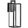 Hinkley Max 18 1/2" High Black LED Outdoor Wall Light