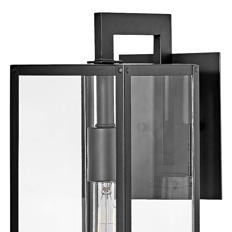 Image 3 Hinkley Max 18 1/2" High Black LED Outdoor Wall Light more views