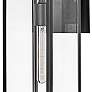 4_Hinkley Max 18 1/2" High Black LED Outdoor Wall Light more views