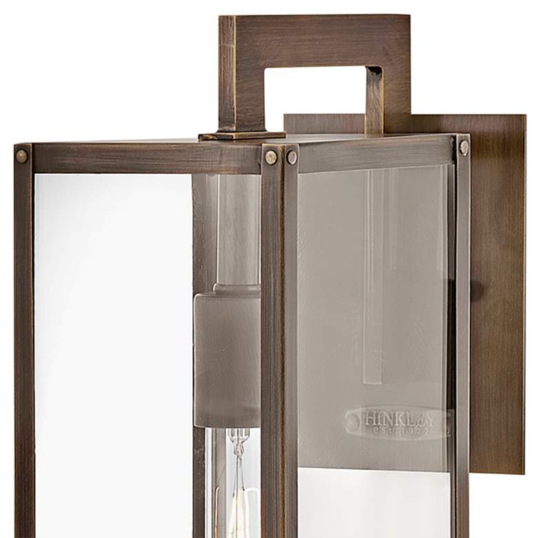 Image 3 Hinkley Max 18 1/2"H Burnished Bronze Outdoor Wall Light more views