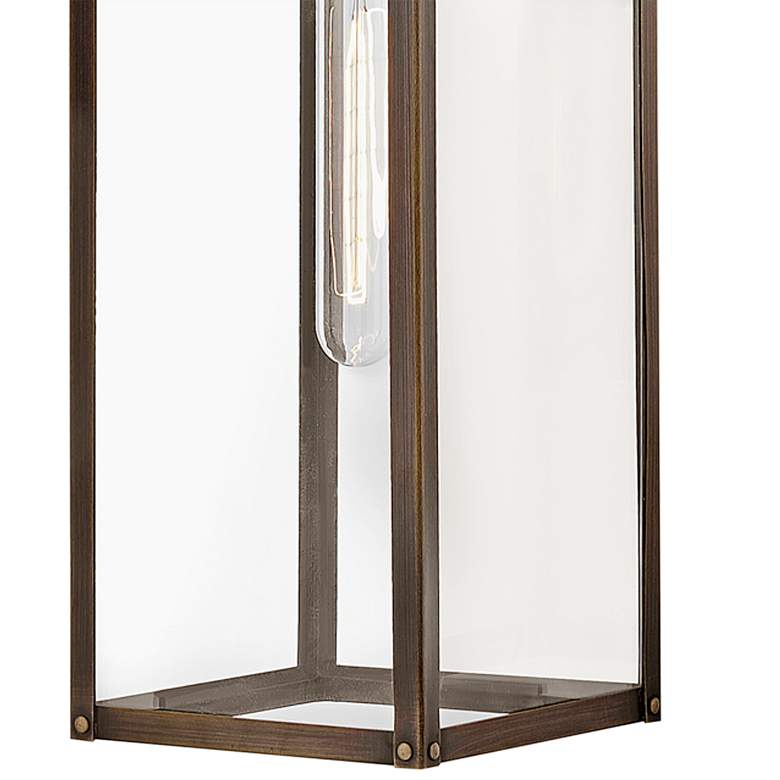 Image 4 Hinkley Max 18 1/2"H Burnished Bronze Outdoor Wall Light more views