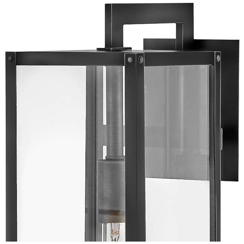 Image 4 Hinkley Max 25" High Black LED Outdoor Wall Light more views
