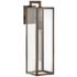 Hinkley Max 25" High Burnished Bronze Outdoor Wall Light