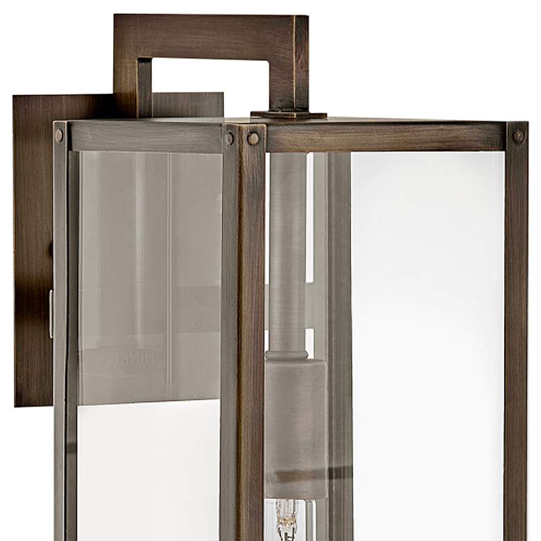 Image 3 Hinkley Max 25" High Burnished Bronze Outdoor Wall Light more views