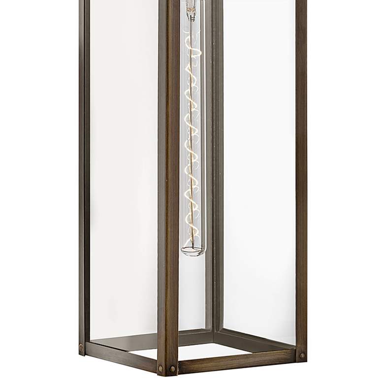 Image 4 Hinkley Max 25" High Burnished Bronze Outdoor Wall Light more views