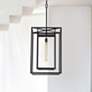 1_Hinkley Max 40.8" High Large Hanging Outdoor LED Light in Black