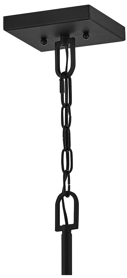 Hinkley Max 40.8" High Large Hanging Outdoor LED Light in Black