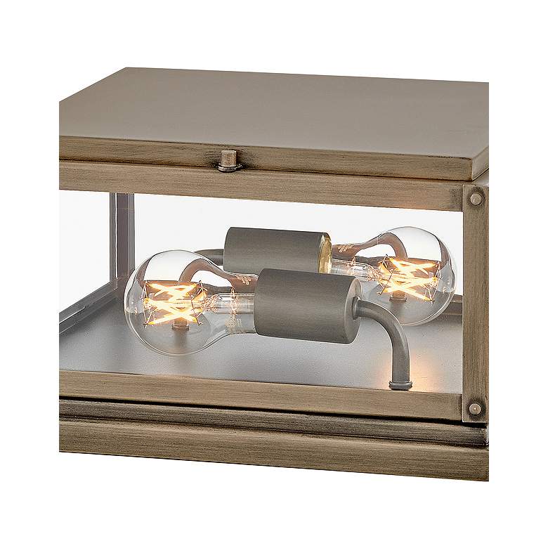 Image 2 Hinkley Max 7 1/2" High Burnished Bronze Outdoor Pier Light more views