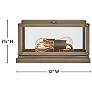 3_Hinkley Max 7 1/2" High Burnished Bronze Outdoor Pier Light more views