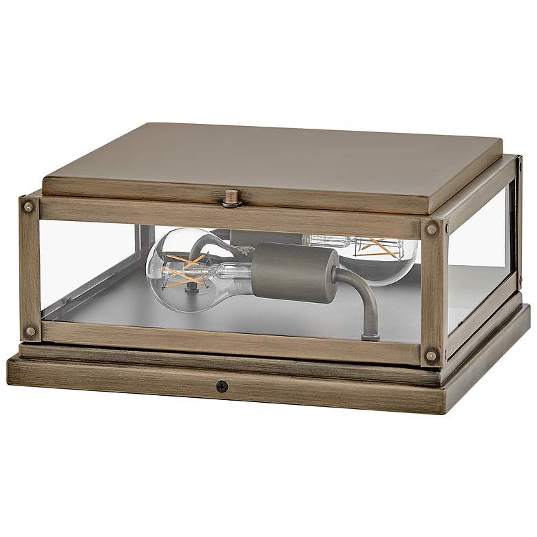 Image 5 Hinkley Max 7 1/2" High Burnished Bronze Outdoor Pier Light more views