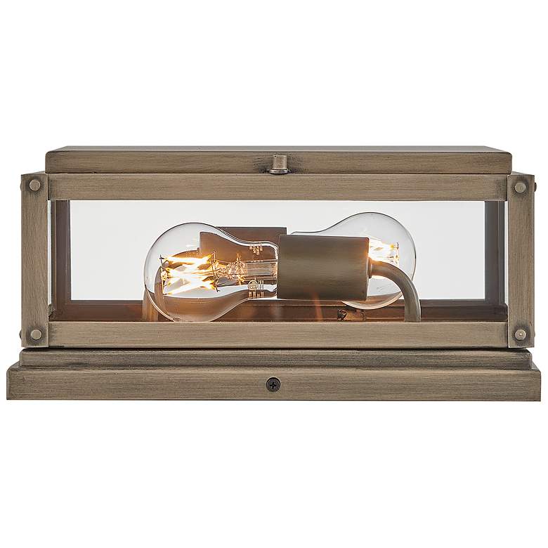Image 6 Hinkley Max 7 1/2" High Burnished Bronze Outdoor Pier Light more views